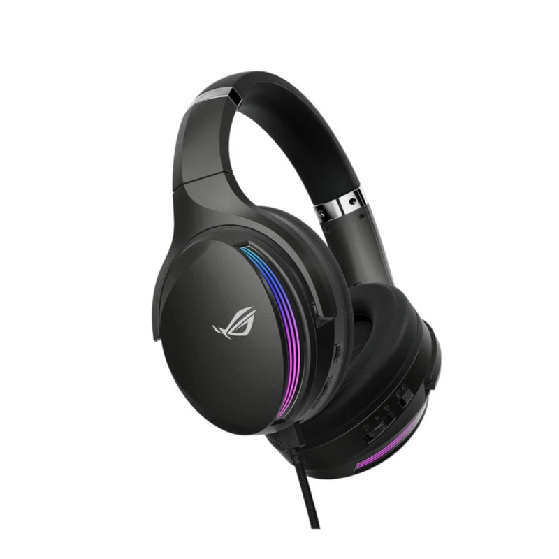 Asus ROG Fusion II 500 RGB Wired Gaming Headset - Black - سماعة